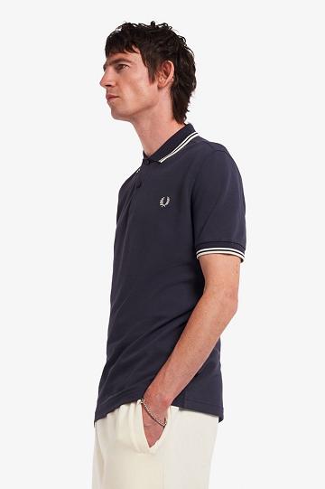 Deep Grey Fred Perry M3600 Men's Polo Shirts | PH 1414YXFU